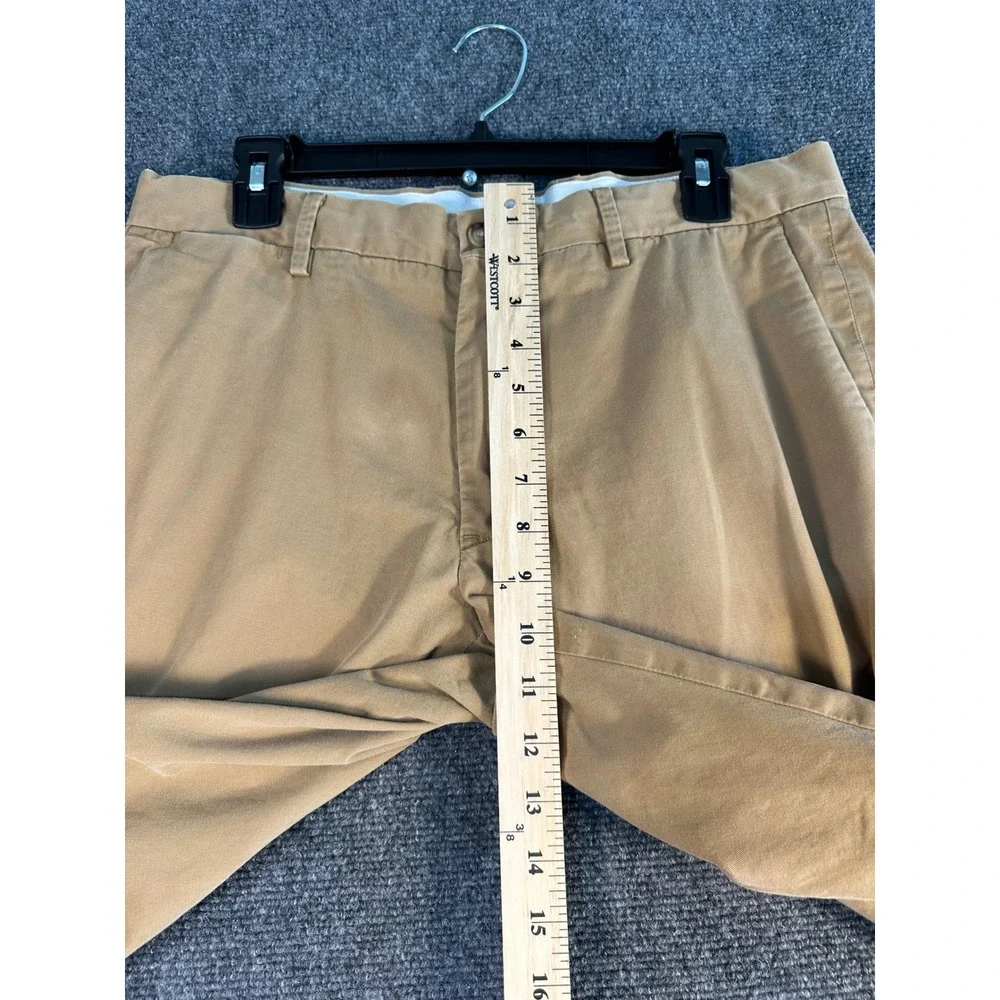 Polo Ralph Lauren Mens Stretch Slim Fit Chino Pants Tan Khaki 33x30 (28 Inseam)